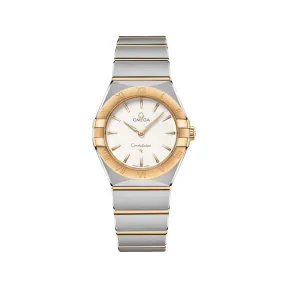欧米茄/Omega 星座系列 精钢 黄金表链 石英机芯 131.20.28.60.02.002
