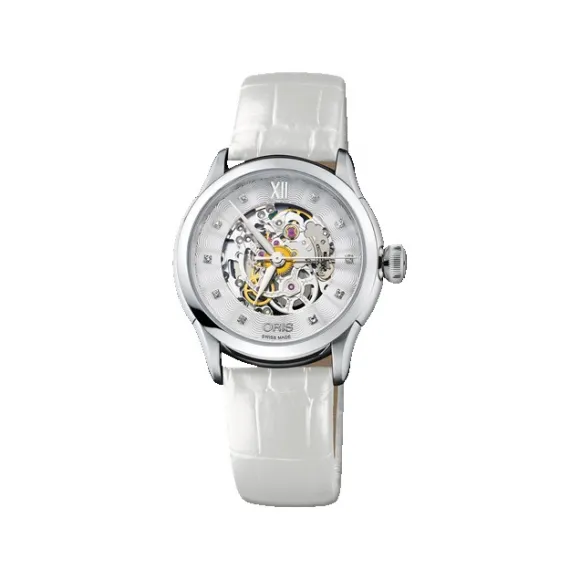 豪利时/Oris Oris Artelier Artelier 镂空钻石腕表 01 560 7604 4019-07 5 16 67FC