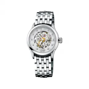 豪利时/Oris Oris Artelier Artelier 镂空钻石腕表 01 560 7604 4019-07 8 16 73