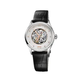 豪利时/Oris Oris Artelier Artelier 镂空钻石腕表 01 560 7724 4031-07 5 17 64FC