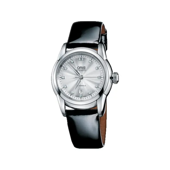 豪利时/Oris Oris Artelier Artelier 女士镶钻日历表 01 561 7548 4091-07 5 16 46