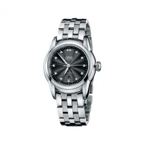 豪利时/Oris Oris Artelier Artelier 女士镶钻日历表 01 561 7548 4094-07 8 16 71