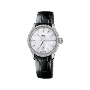 豪利时/Oris Oris Artelier Artelier 日历钻石腕表 01 561 7604 4956-07 5 16 71FC