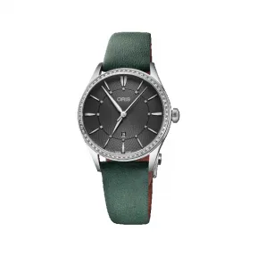 豪利时/Oris Oris Artelier Artelier 日历钻石腕表 01 561 7724 4953-07 5 17 35FC