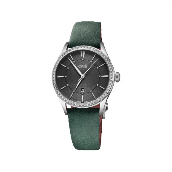 豪利时/Oris Oris Artelier Artelier 日历钻石腕表 01 561 7724 4953-07 5 17 35FC