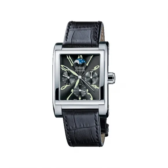 豪利时/Oris Oris Rectangular Rectangular多功能表 2002 01 581 7528 4064-07 5 22 44FC