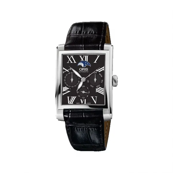 豪利时/Oris Oris Rectangular Rectangular 多功能月相腕表 01 582 7658 4074-07 5 23 71FC