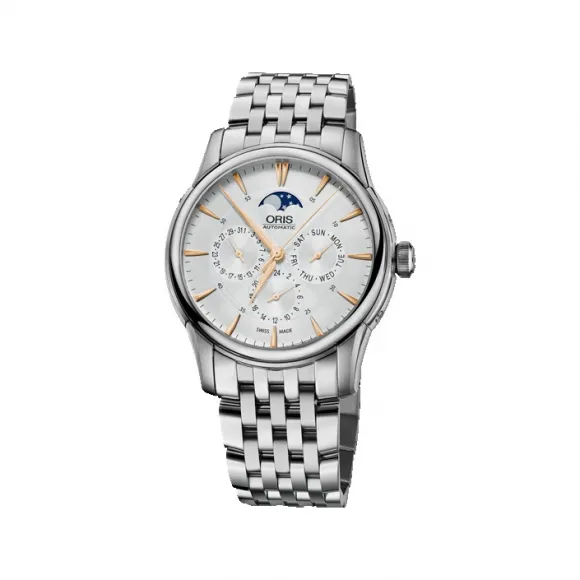 豪利时/Oris Oris Artelier Artelier 多功能月相腕表 01 582 7689 4021-07 8 21 77