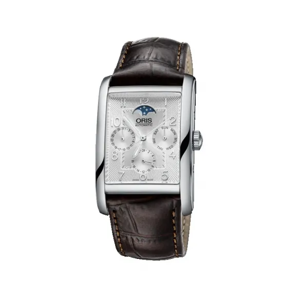 豪利时/Oris Oris Rectangular Rectangular 多功能月相腕表 01 582 7694 4061-07 5 24 20FC