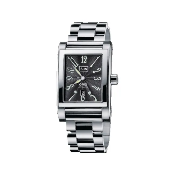 豪利时/Oris Oris Rectangular Rectangular日历星期表 01 585 7525 4064-07 8 20 68