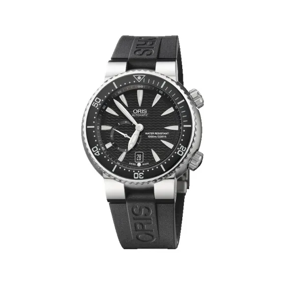 豪利时/Oris Oris Divers Divers 钛合金小秒针潜水表 01 643 7637 7454-07 4 24 34TEB