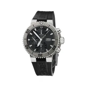 豪利时/Oris Oris Aquis Aquis 钛合金计时码表 01 674 7655 7253-07 4 26 34TEB