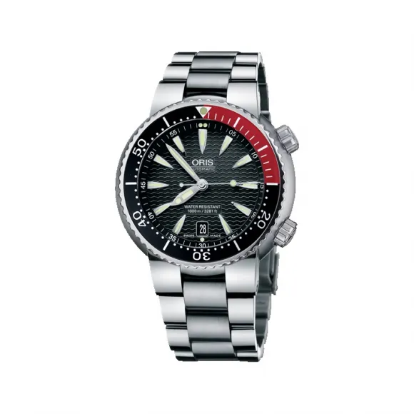 豪利时/Oris Oris Divers Divers 钛合金潜水日历表 01 733 7541 7154-07 8 24 70PEB