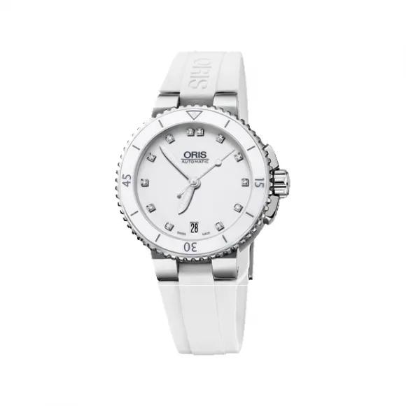 豪利时/Oris Oris Aquis Aquis 日历钻石腕表 01 733 7652 4191-07 4 18 31