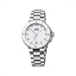 豪利时/Oris Oris Aquis Aquis 日历钻石腕表 01 733 7652 4191-07 8 18 01P