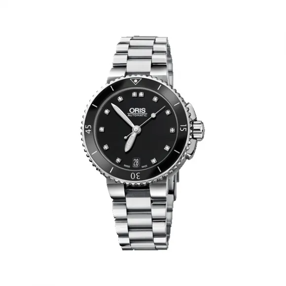 豪利时/Oris Oris Aquis Aquis 日历钻石腕表 01 733 7652 4194-07 8 18 01P