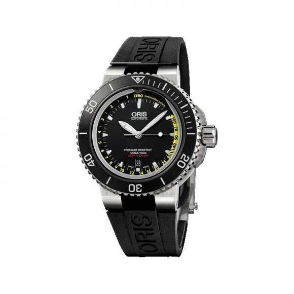 豪利时/Oris Oris Aquis Aquis 水深测量腕表 01 733 7675 4154-Set RS