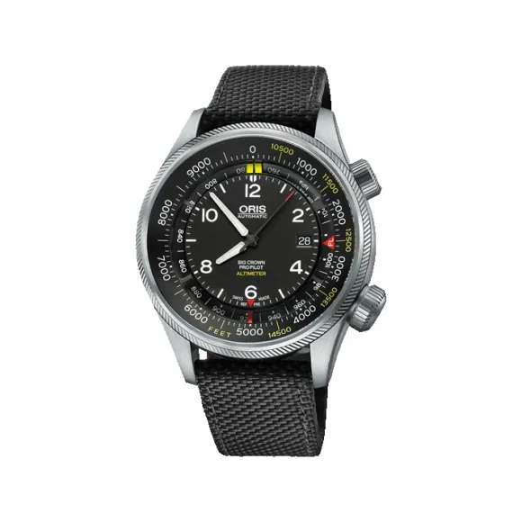 豪利时/Oris Oris Big Crown ProPilot Big Crown ProPilot Altimeter 英尺刻度 01 733 7705 4134-Set 5 23 15FC