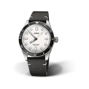 豪利时/Oris Divers 系列 40.00 MM 多片式不锈钢表壳 分钟刻度显示上圈 自动机械机芯 男表 01-733-7707-4051-osc-usa-set
