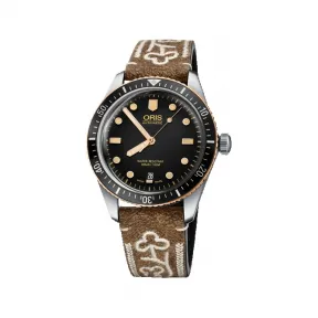 豪利时/Oris Oris Divers Divers 65年复刻版潜水腕表 01 733 7707 4354-07 5 20 59