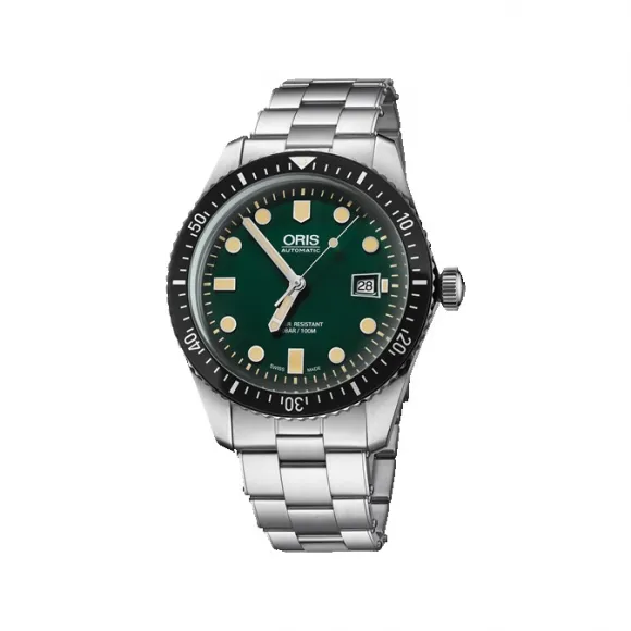 豪利时/Oris Oris Divers Divers 65年复刻版潜水腕表 01 733 7720 4057-07 8 21 18