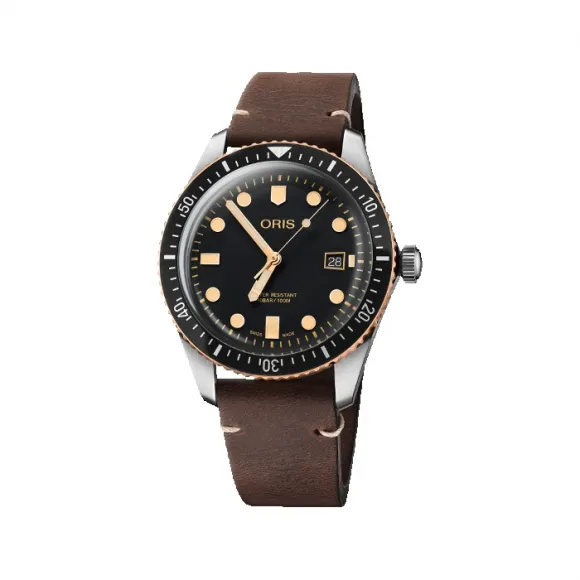 豪利时/Oris Oris Divers Divers 65年复刻版潜水腕表 01 733 7720 4354-07 5 21 44