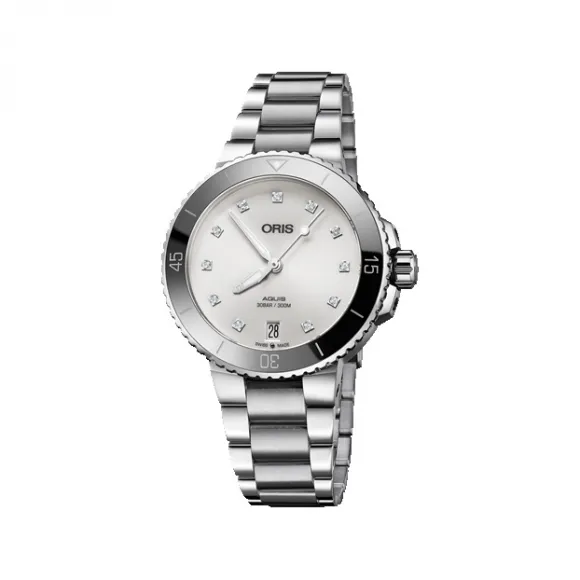 豪利时/Oris Oris Aquis Aquis 日历钻石腕表 01 733 7731 4191-07 8 18 05P