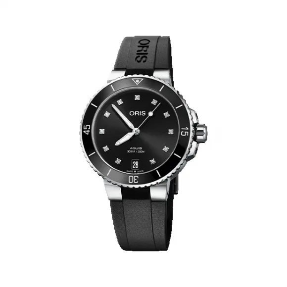 豪利时/Oris Oris Aquis Aquis 日历钻石腕表 01 733 7731 4194-07 4 18 64FC