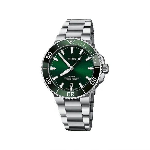 豪利时/Oris Aquis 日历腕表 41.50 MM 不锈钢 自动上链 男表 01-733-7766-4157-07-8-22-05PEB