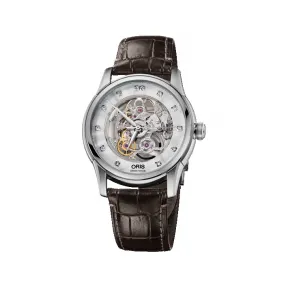 豪利时/Oris Oris Artelier Artelier 镂空钻石腕表 01 734 7670 4019-07 1 21 73FC