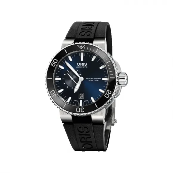 豪利时/Oris Oris Aquis Aquis 小秒针日历腕表 01 743 7673 4135-07 4 26 34EB