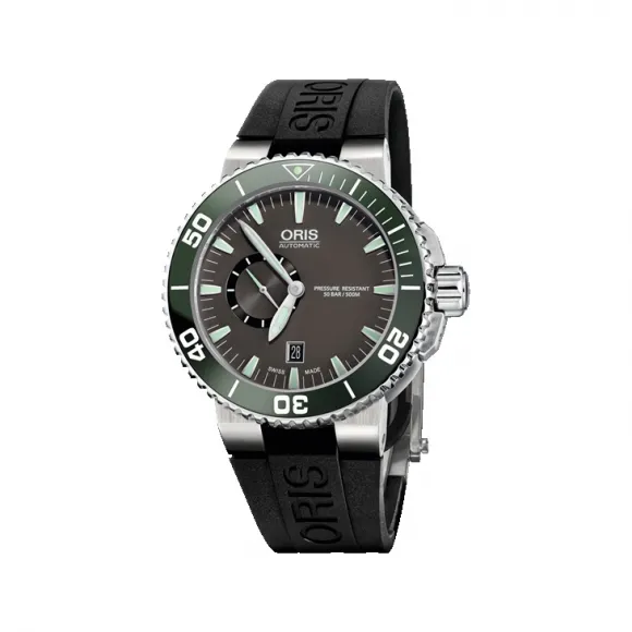 豪利时/Oris Oris Aquis Aquis 小秒针日历腕表 01 743 7673 4137-07 4 26 34EB