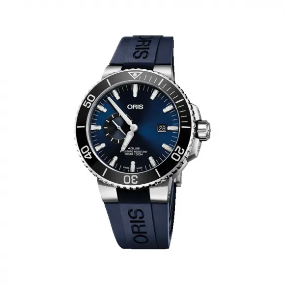 豪利时/Oris Oris Aquis Aquis 小秒针日历腕表 01 743 7733 4135-07 4 24 65EB