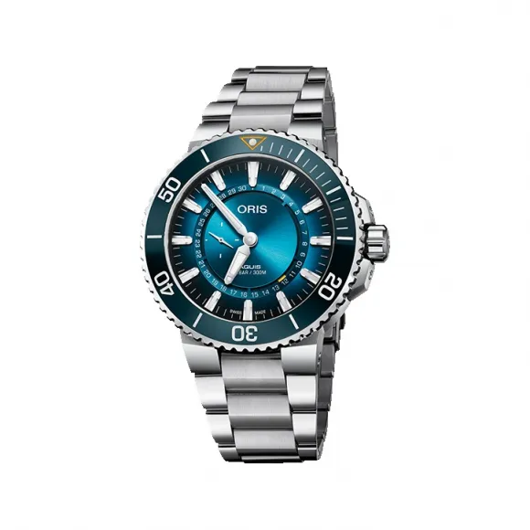 豪利时/Oris Oris Aquis Great Barrier Reef 大堡礁限量版 3代 01 743 7734 4185-Set