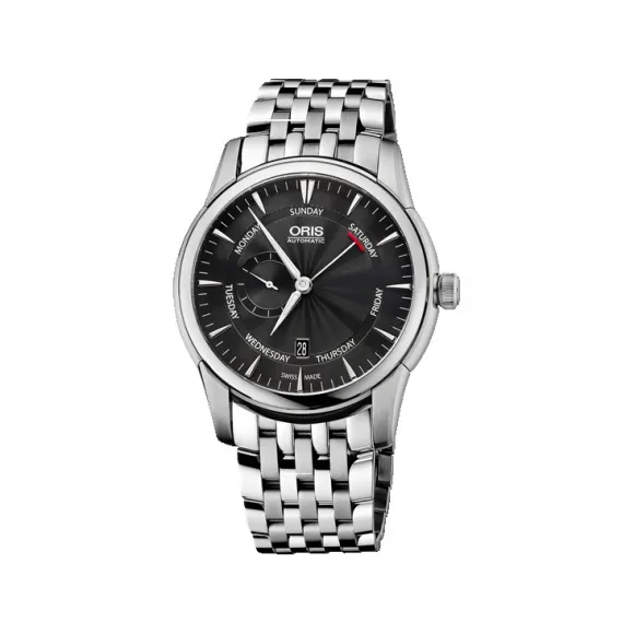 豪利时/Oris Oris Artelier Artelier 小秒针指针式星期腕表 01 745 7666 4054-07 8 23 77