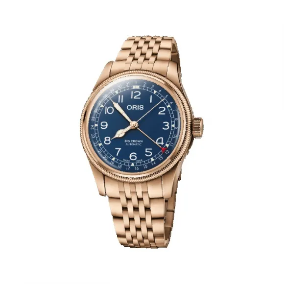 豪利时/Oris 豪利时 大表冠指针式日历 青铜腕表 40.00 MM 青铜 自动上链 男表 01-754-7741-3165-07-8-20-01