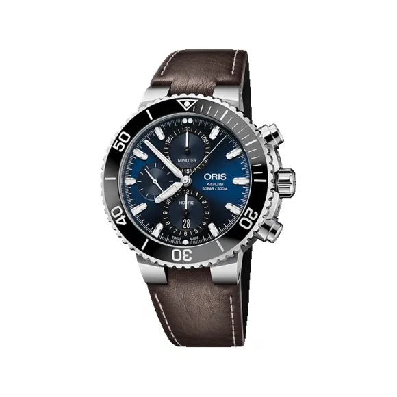 豪利时/Oris Oris Aquis Aquis计时码表 01 774 7743 4155-07 5 24 10EB