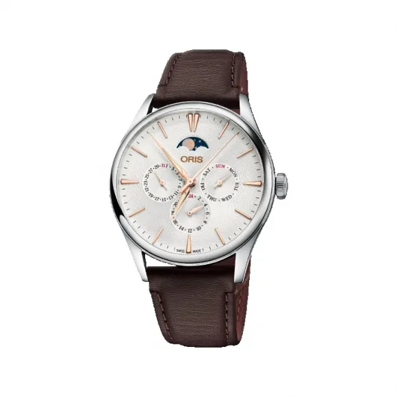 豪利时/Oris Oris Artelier Artelier 多功能月相腕表 01 781 7729 4031-07 5 21 31FC