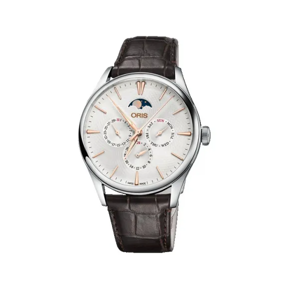 豪利时/Oris Oris Artelier Artelier 多功能月相腕表 01 781 7729 4031-07 5 21 65FC