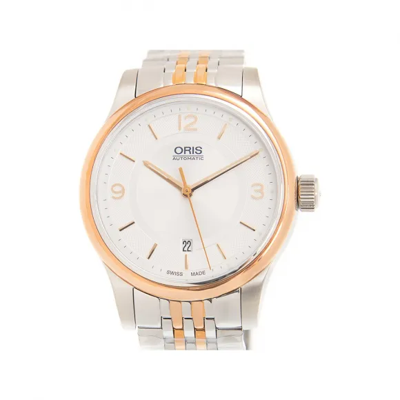 豪利时/Oris 文化系列 42MM 精钢/镀金 自动机芯 男表 733-7594-4331-8-20-63