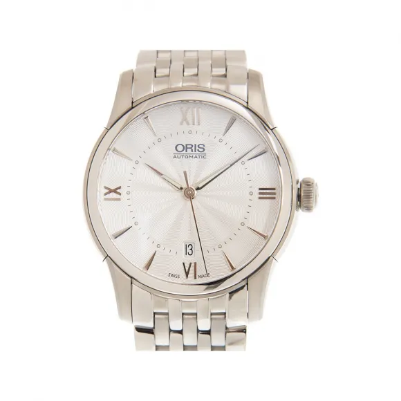 豪利时/Oris 文化系列 40.5MM 精钢 自动机芯 男表 733-7670-4071-8-21-77