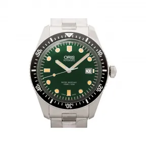 豪利时/Oris 潜水系列 DIVERS 42MM 精钢 自动机芯 男表 733-7720-4057-07-8-21-18
