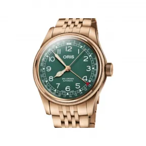 豪利时/Oris BIG CROWN 40MM 青铜 自动机芯 男表 754-7741-3167-07-8-20-01