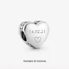 潘多拉/Pandora Hope Ribbon Charm, Pink Enamel 792015-1
