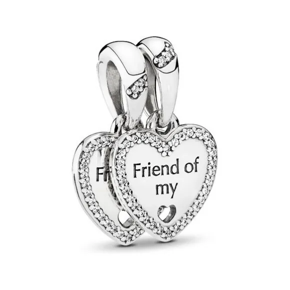 潘多拉/Pandora 友谊之心925银792147CZ