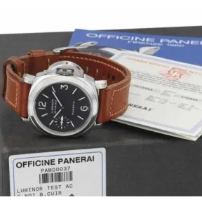 沛纳海/Panerai 不锈钢  手动机械机芯  PAM00037