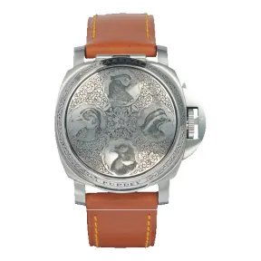 沛纳海/Panerai 精钢 限量珍藏款系列 自动机械表芯 男表 PAM00154