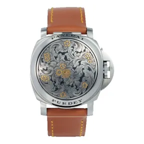 沛纳海/Panerai 精钢 限量珍藏款系列 自动机械表芯 男表 PAM00155