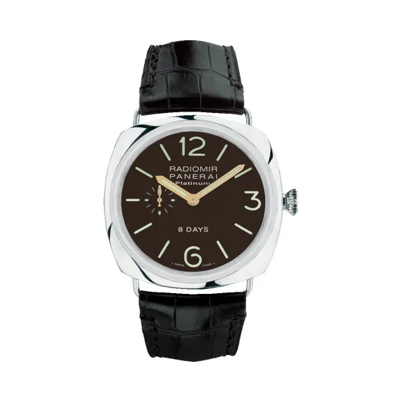 沛纳海/Panerai 铂金 限量珍藏款系列 手动机械机芯 男表 PAM00198
