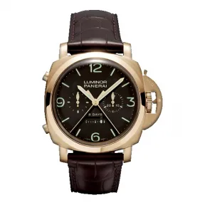 沛纳海/Panerai 18k玫瑰金 Luminor 1950 手动机械机芯 男表 PAM00319